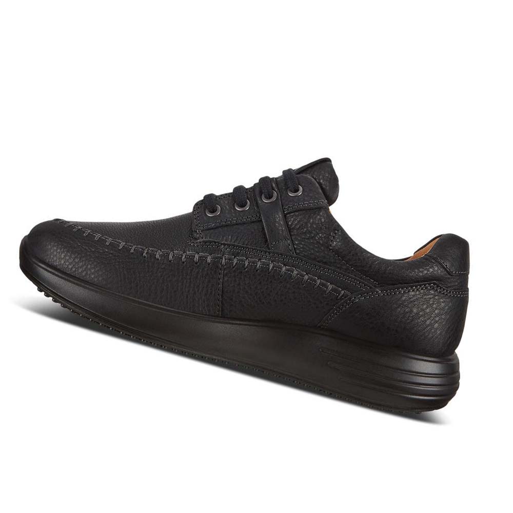 Ecco Soft 7 Runner Seawalker Sneakers Herr Svarta | SE 634EBC